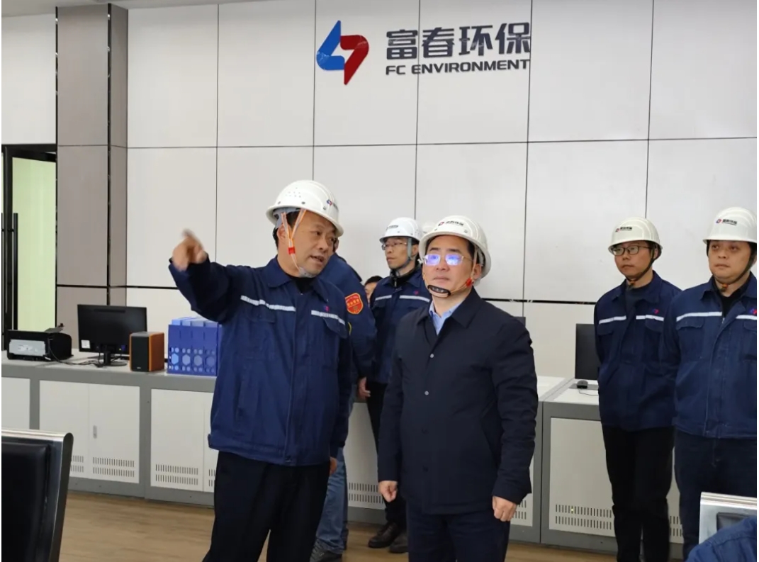 南昌市政公用集团有限公司邹建伟一行到铂瑞能源（南昌）有限公司开展安全生产大检查